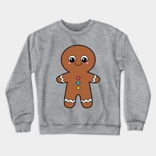 Christmas Gingerbread Man Crewneck Sweatshirt